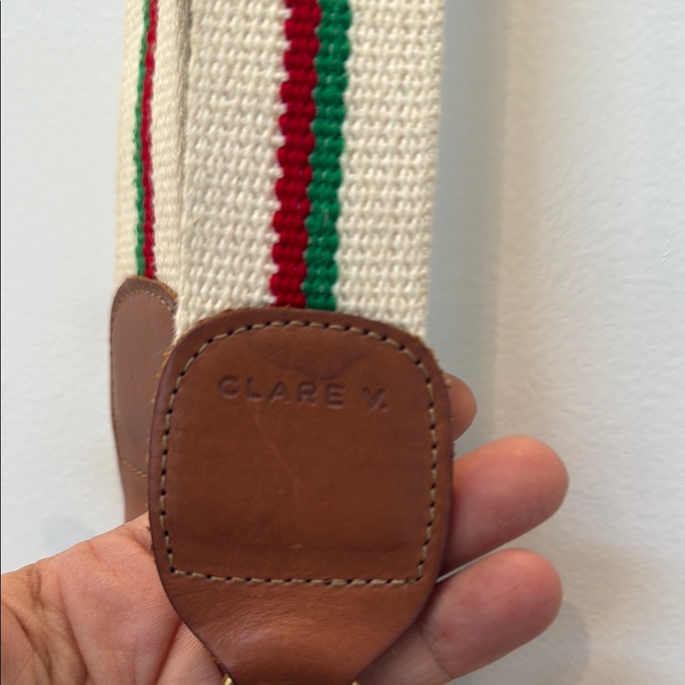 Clare V Canvas Strap